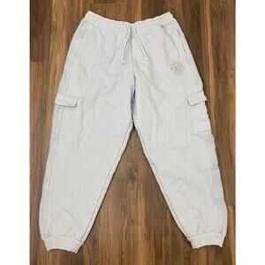 Gymshark Light Gray Cargo Joggers